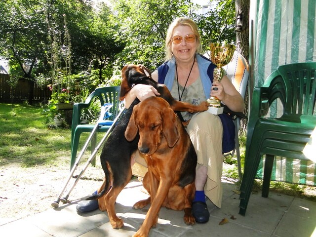 Inna Ikra i babcia 2011.jpg