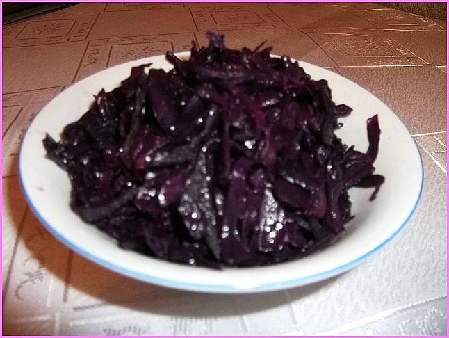 Kapusta czerwona ( na ciepło)