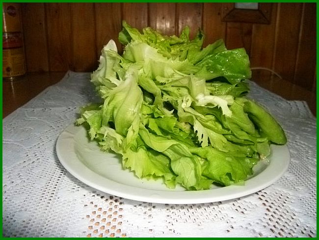 Sałata zielona w sosie vinaigrette - inaczej