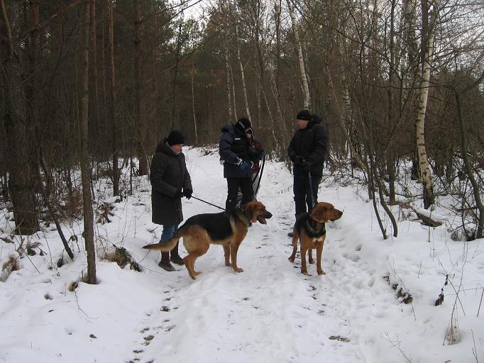 na spacerku w lesie