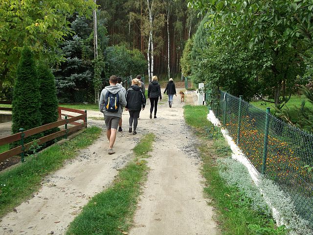 A tu ja wyprowadzam całą ekipę na spacer