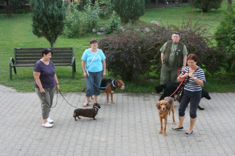 Ekipa spacerowa.