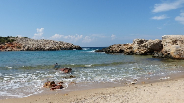 dużo pustych plaż