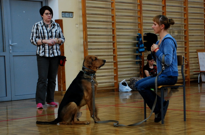 Pod czujnym okiem instruktora :)