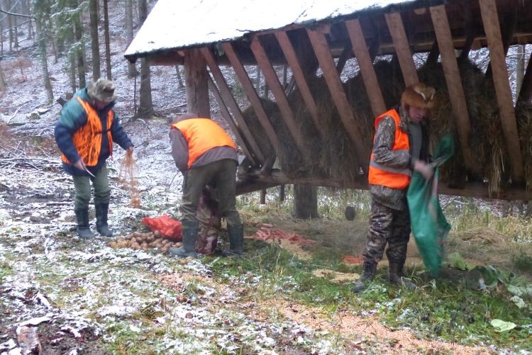 Tradycyjne podarki dla zwierzyny