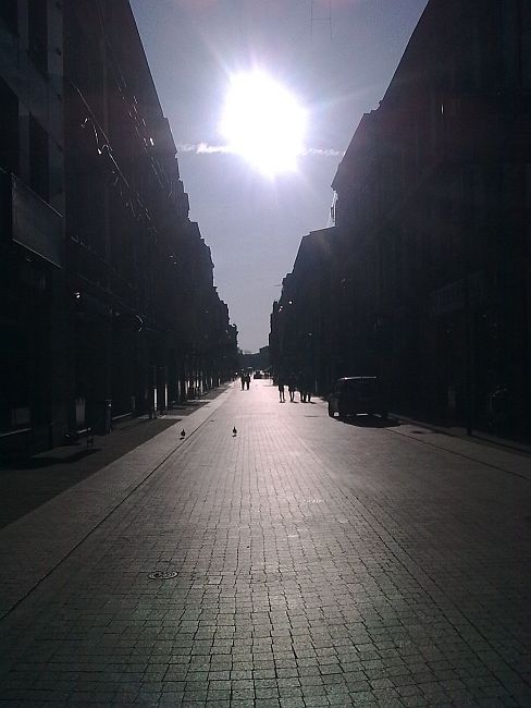 A tutaj takie nie &quot;psie&quot; foto, zrobione kilka tygodni temu, jak jeszcze słonko ładnie świeciło..