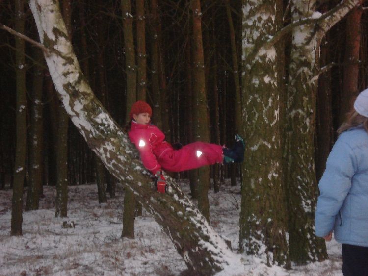 A tu mała właścicielka Bony:) i jej miejscówka