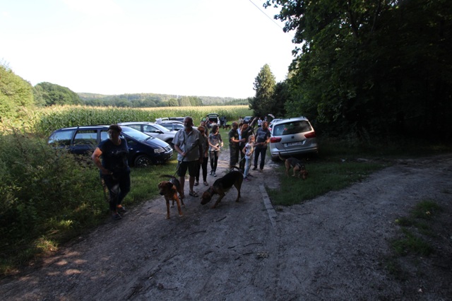 Wymarsz na spacer po Niemczańskich Wzgórzach (1).JPG