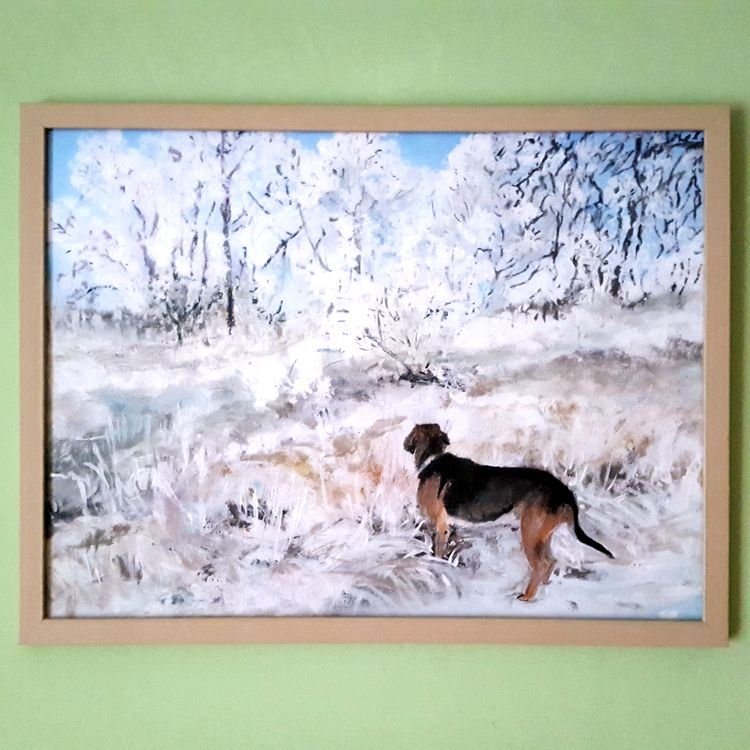 A to najświeższy nabytek (spod pędzla Orsy), wczoraj oprawiony