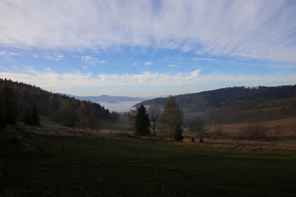 Przestrzennie.