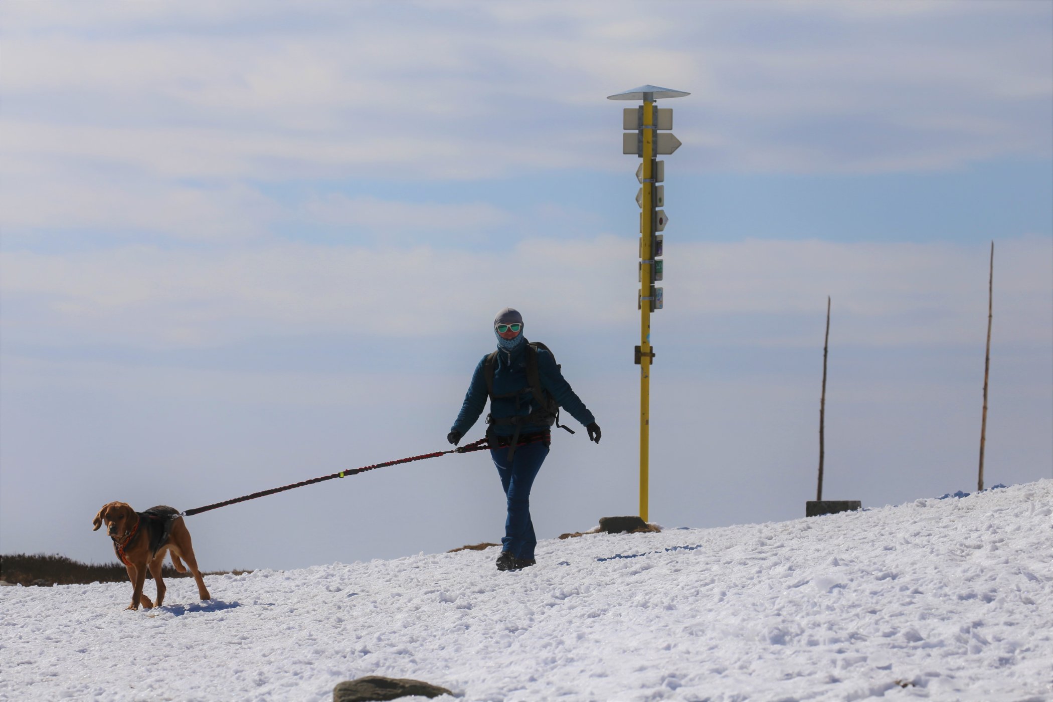 Dawno nie było takiej widoczności i przestrzeni na Śnieżniku.